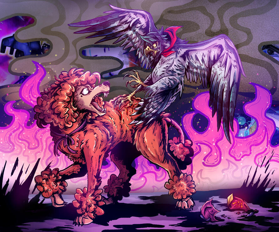 Talons, Teeth, and Treadmarks