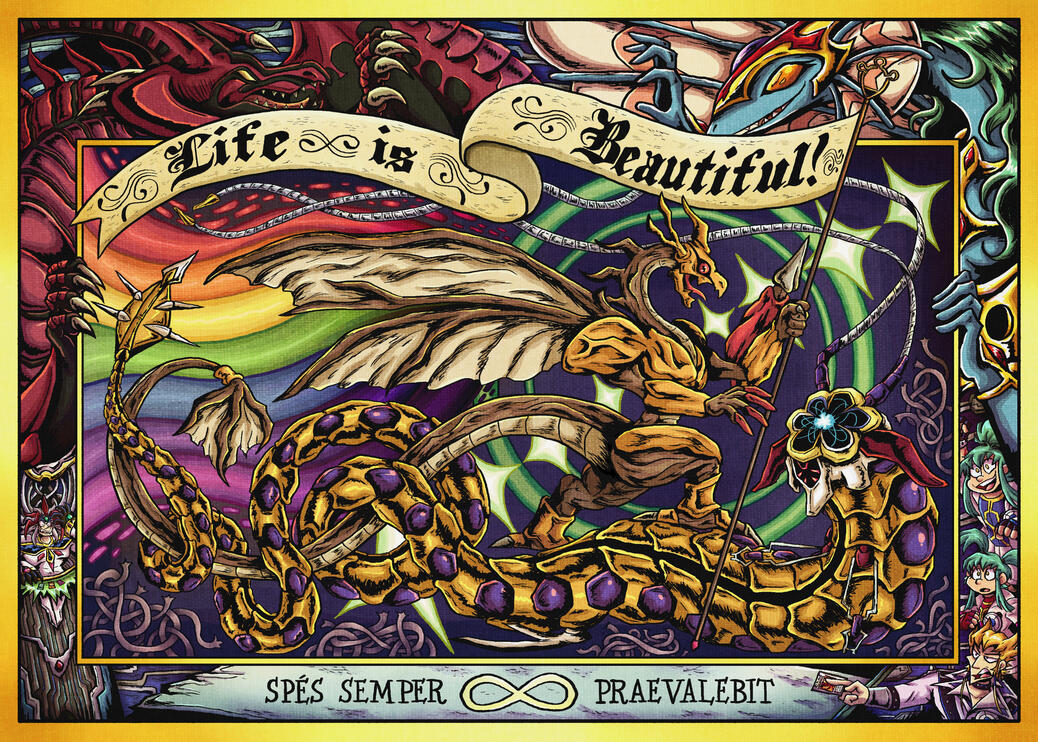Life Stream Tapestry